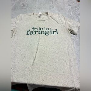 GRAPHIC TEES- Christmas urban farm girl shirt